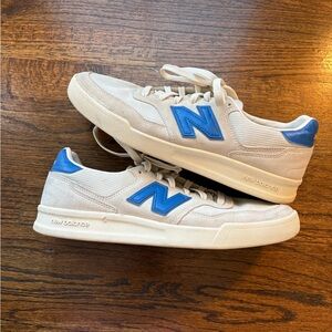 New Balance V3 court sneaker CT300 blue and white 10.5